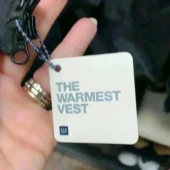 gap Vintage Black Woman’s Vest size M - Picture 4 of 7